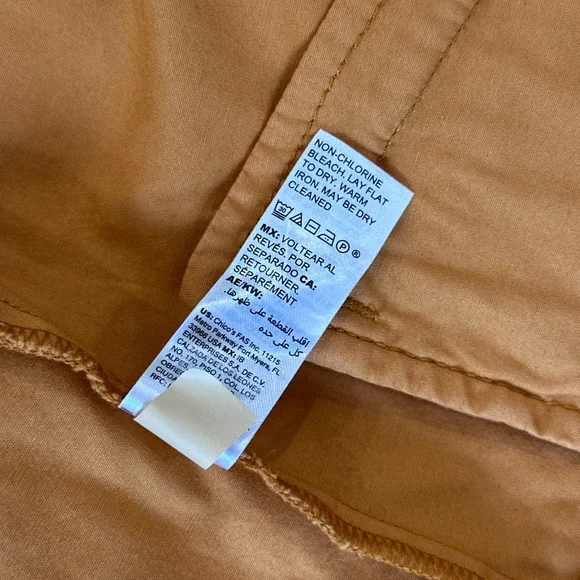 White House Black Market Yellow Utility Jacket - Picture 8 of 8